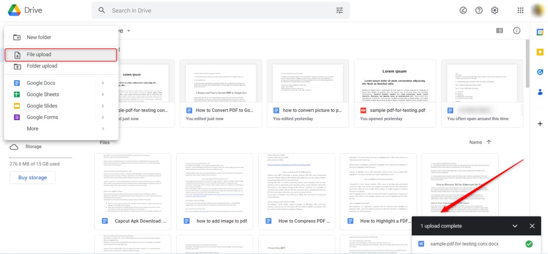How to Convert PDF to Google Doc for Free
