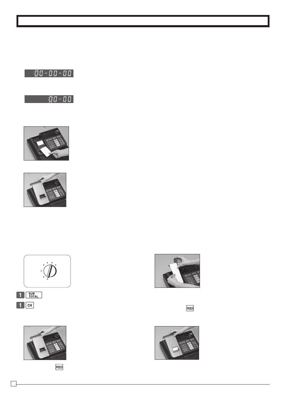Colocar la caja registradora | Casio PCR-T280 Manual del usuario