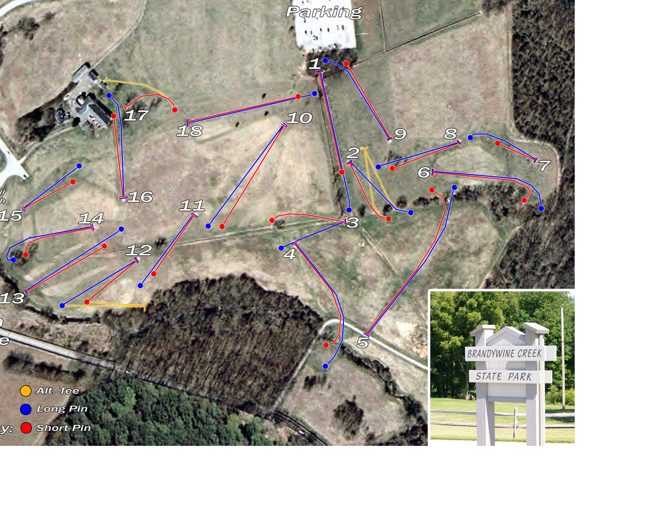 Brandywine Creek State Park Professional Disc Golf Association
