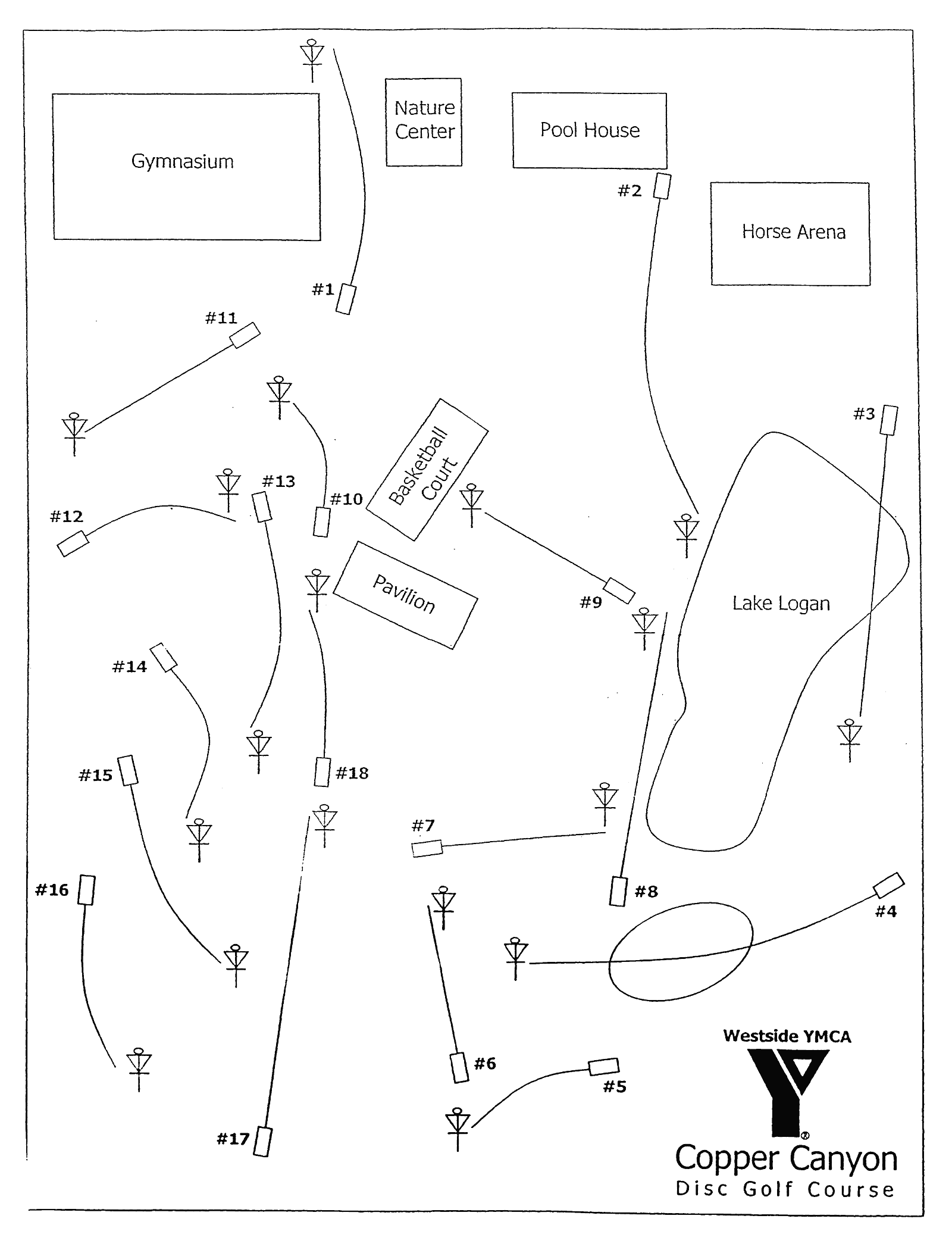 Copperhead Canyon YMCA Professional Disc Golf Association