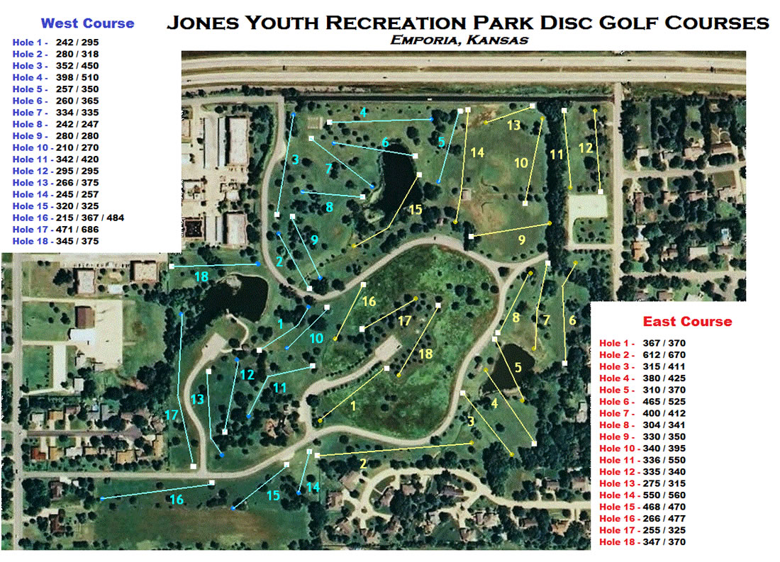 Jones Park West Professional Disc Golf Association