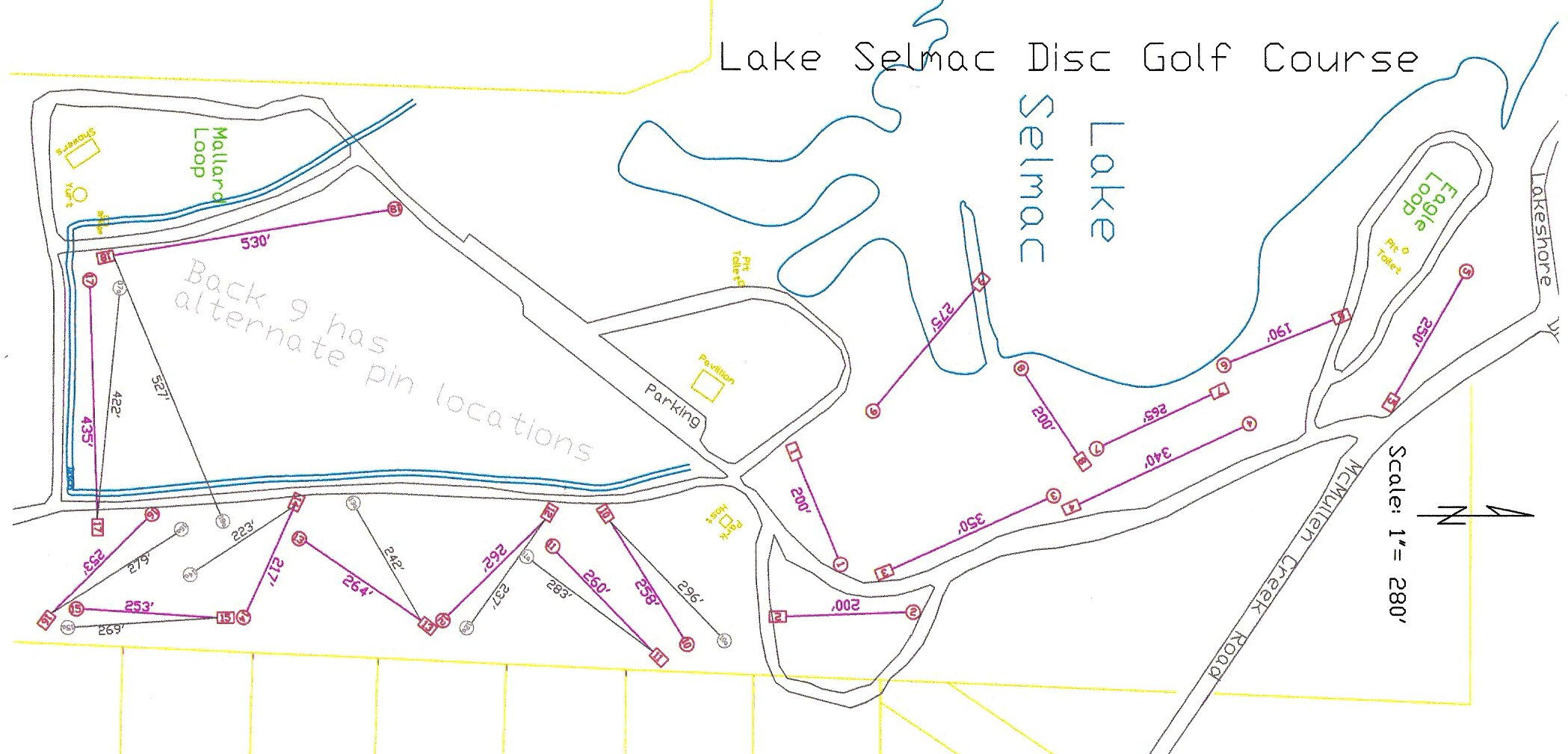 Lake Selmac Professional Disc Golf Association