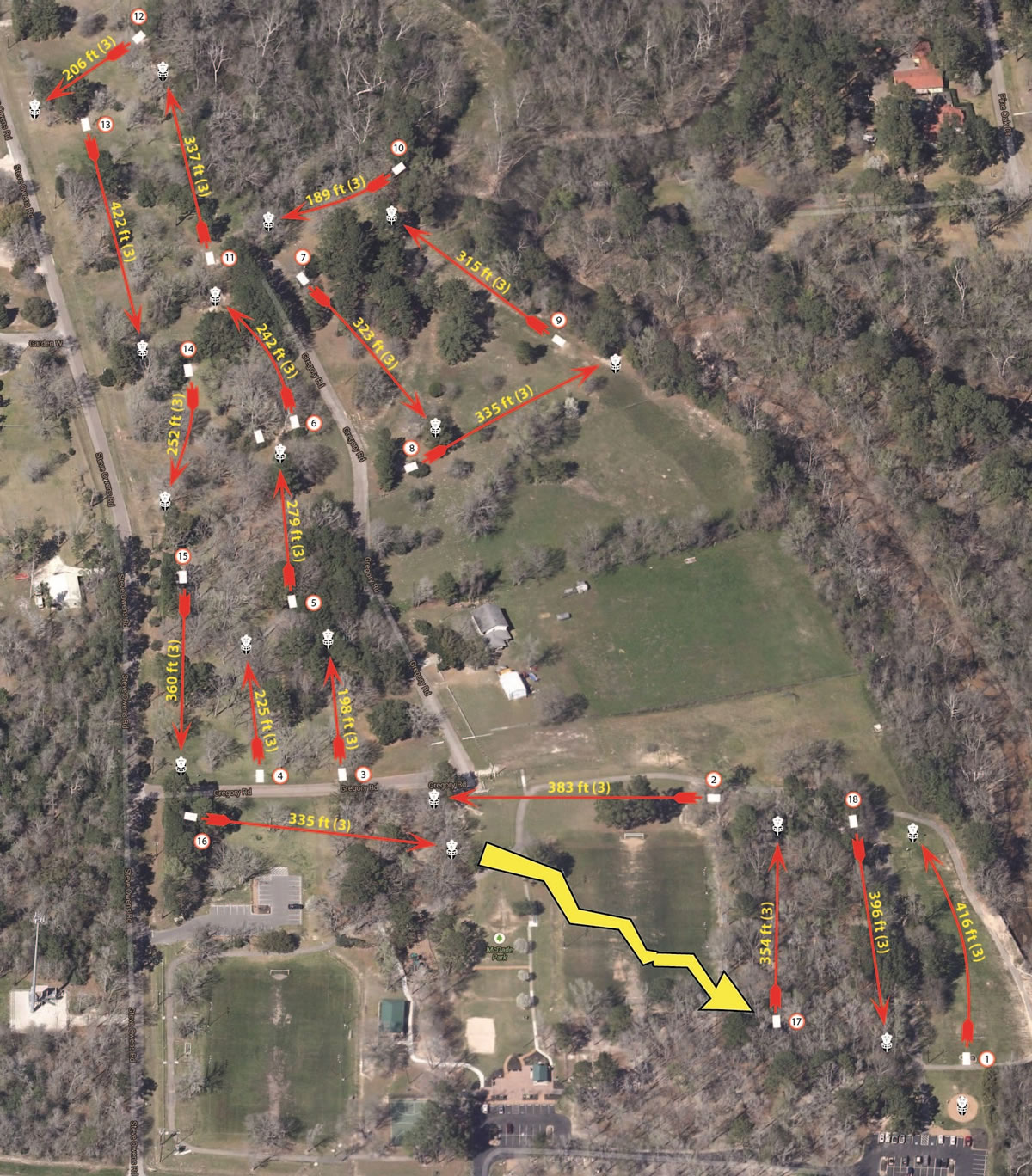 McDade Park Professional Disc Golf Association