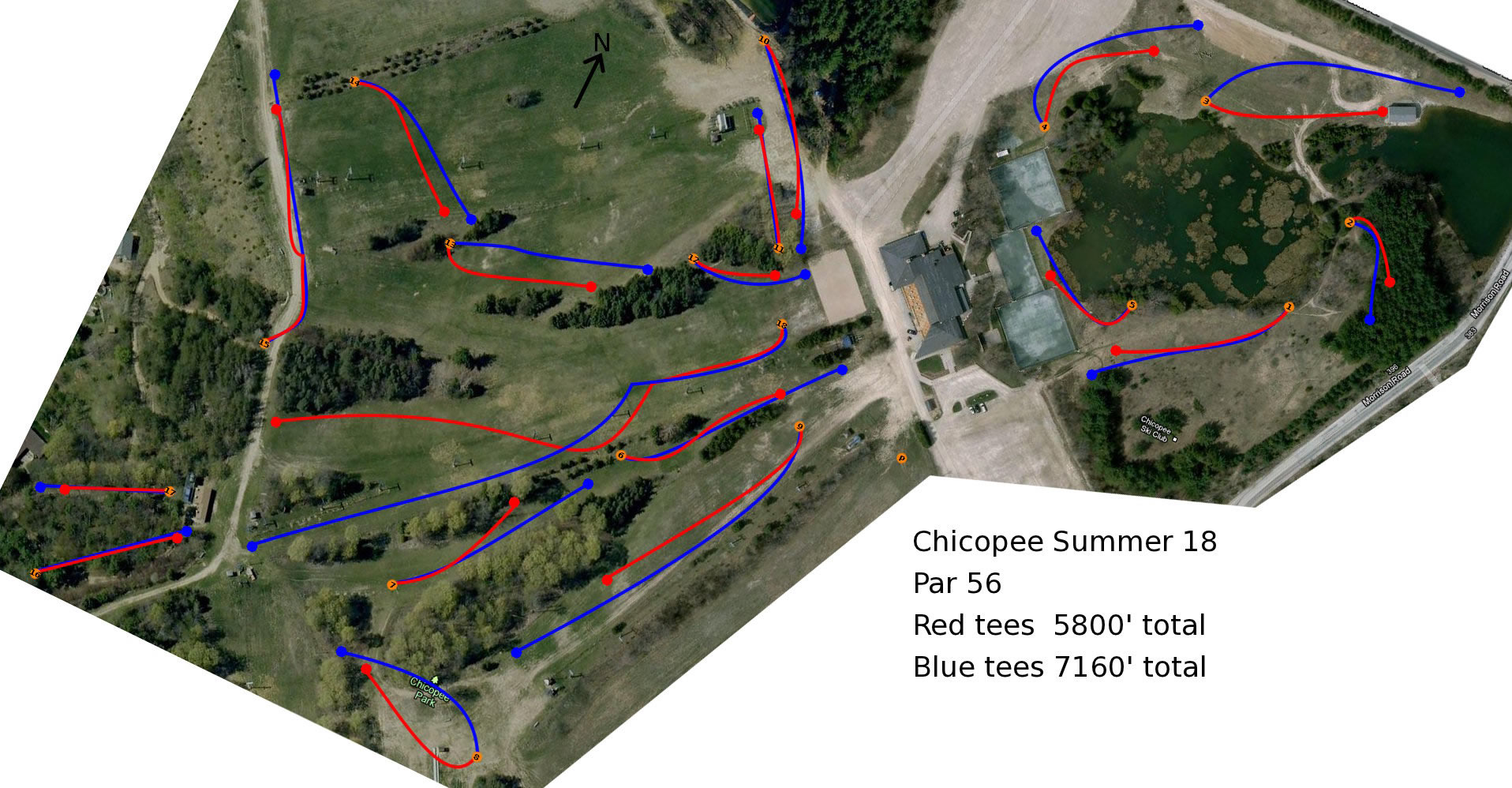 Chicopee Ski & Summer Resort Professional Disc Golf Association
