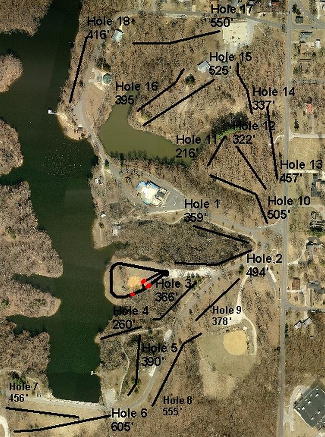 Rothwell Park East The Lakes Professional Disc Golf Association