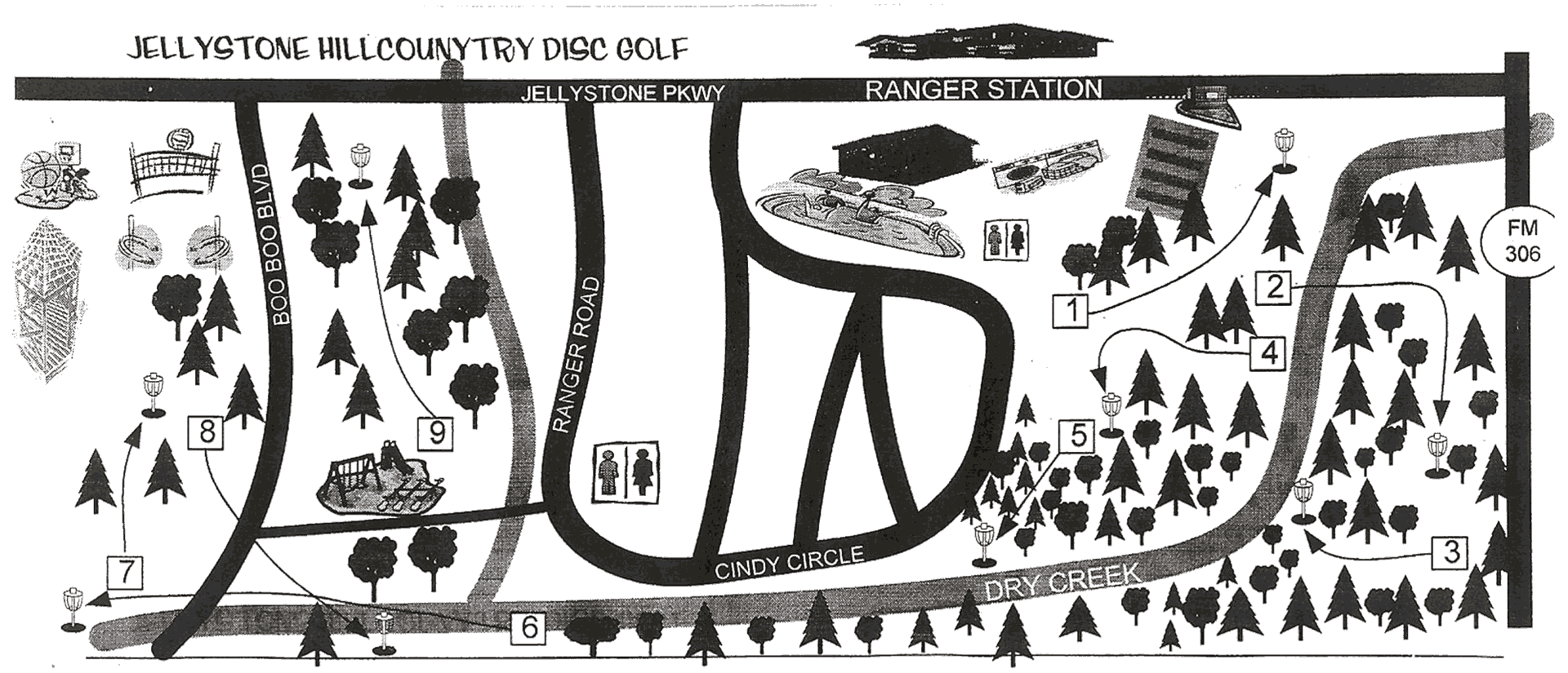 Jellystone Map Monument