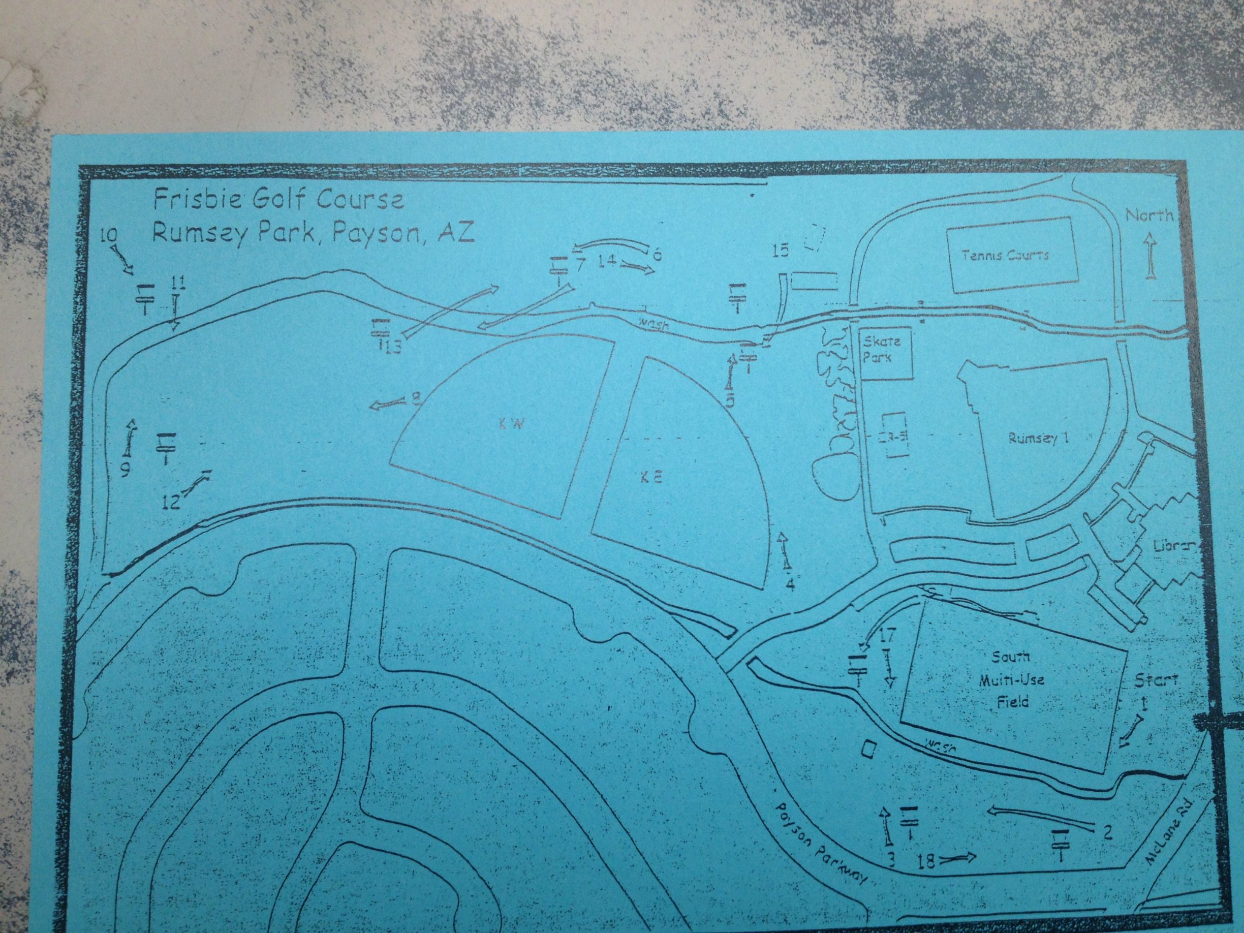 Rumsey Park Professional Disc Golf Association