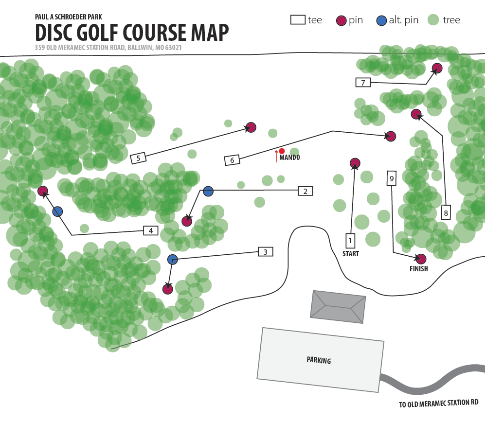 Paul A. Schroeder Park Professional Disc Golf Association