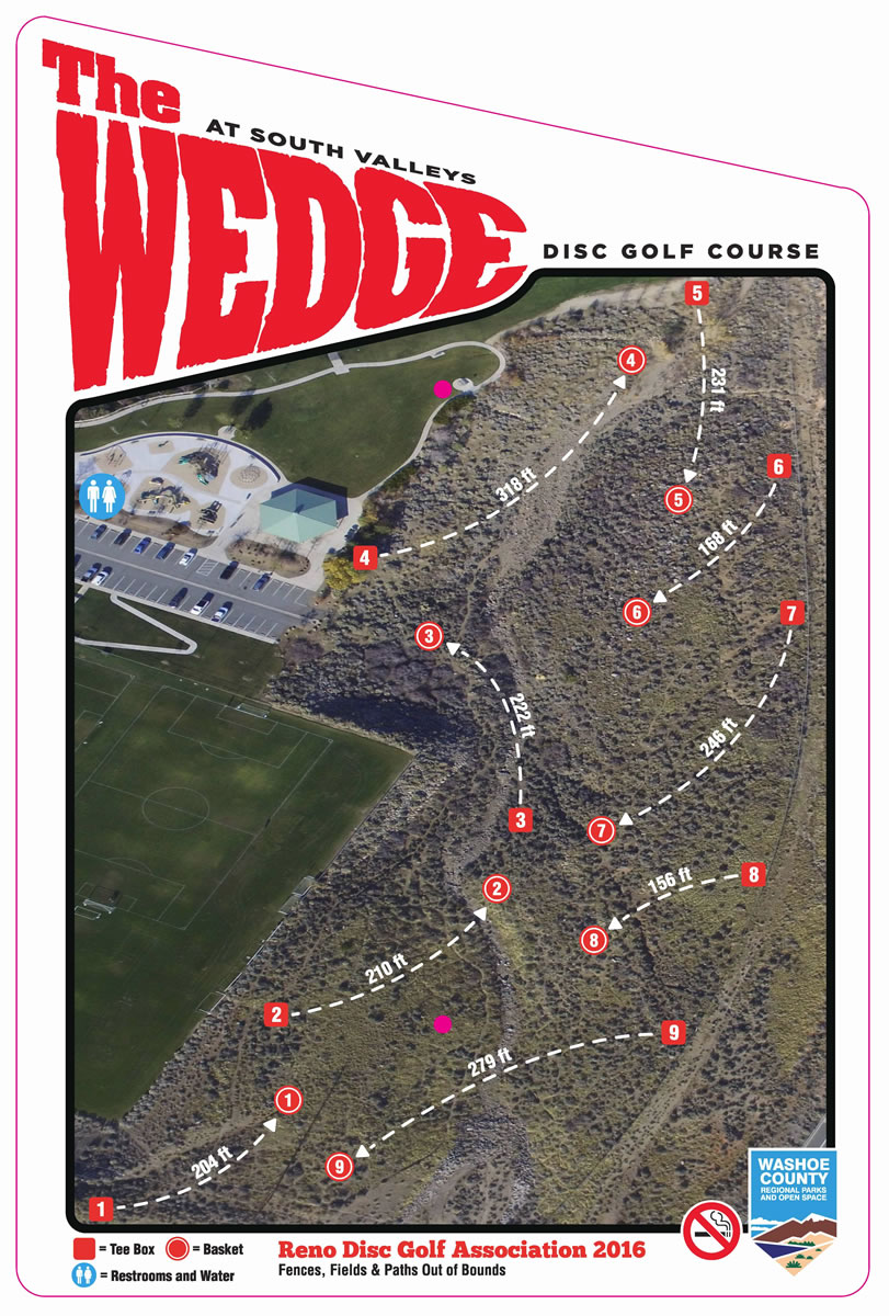 The Wedge at South Valleys Sports Complex Professional Disc Golf