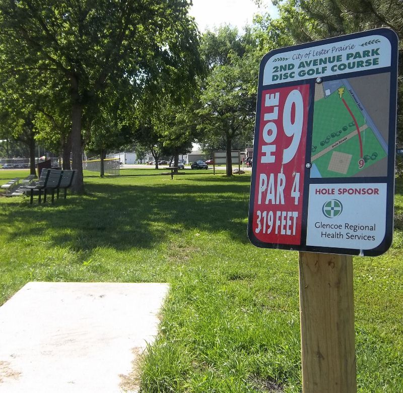Second Avenue Park Disc Golf Course Professional Disc Golf Association