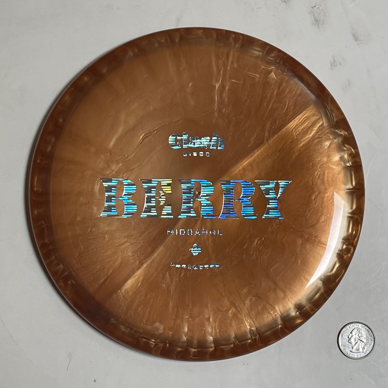 Berry from Clash Discs Professional Disc Golf Association