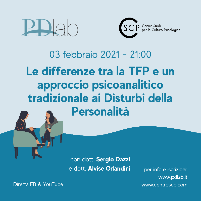 Le Differenze Tra La Tfp E Un Approccio Psicoanalitico Tradizionale Ai Disturbi Di Personalità - Pdlab 800_x_800_png
