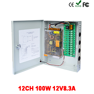 12CH Series CCTV Power Supply Box