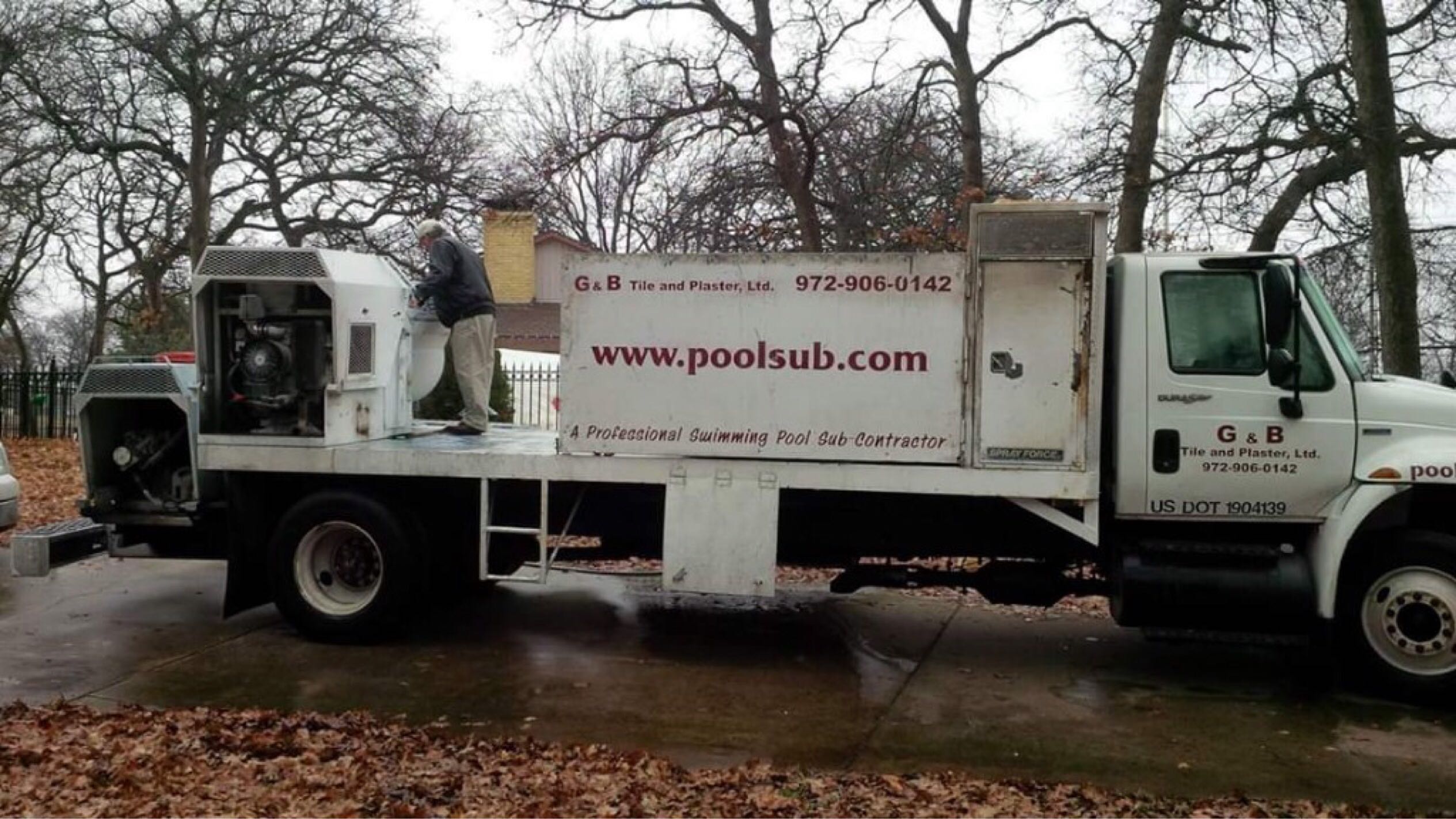 2008 Automatic Sprayforce Pool Plaster 99k miles PDQuipment