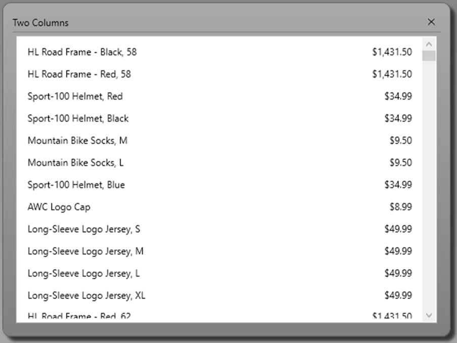 The WPF List Box Can Do That?! Part 1 Changing the DataTemplate
