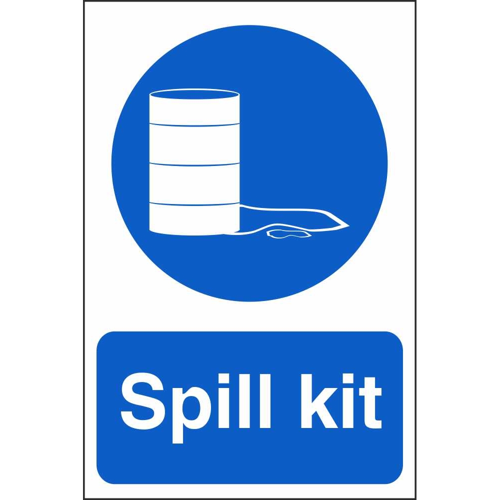 Spill Kit Location Signs Mandatory Construction Safety Signs Ireland
