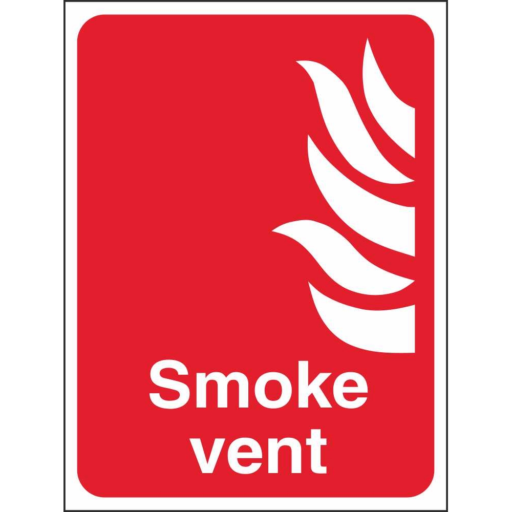 Smoke Vent Signs Fire Fighting Site Safety Signs Ireland