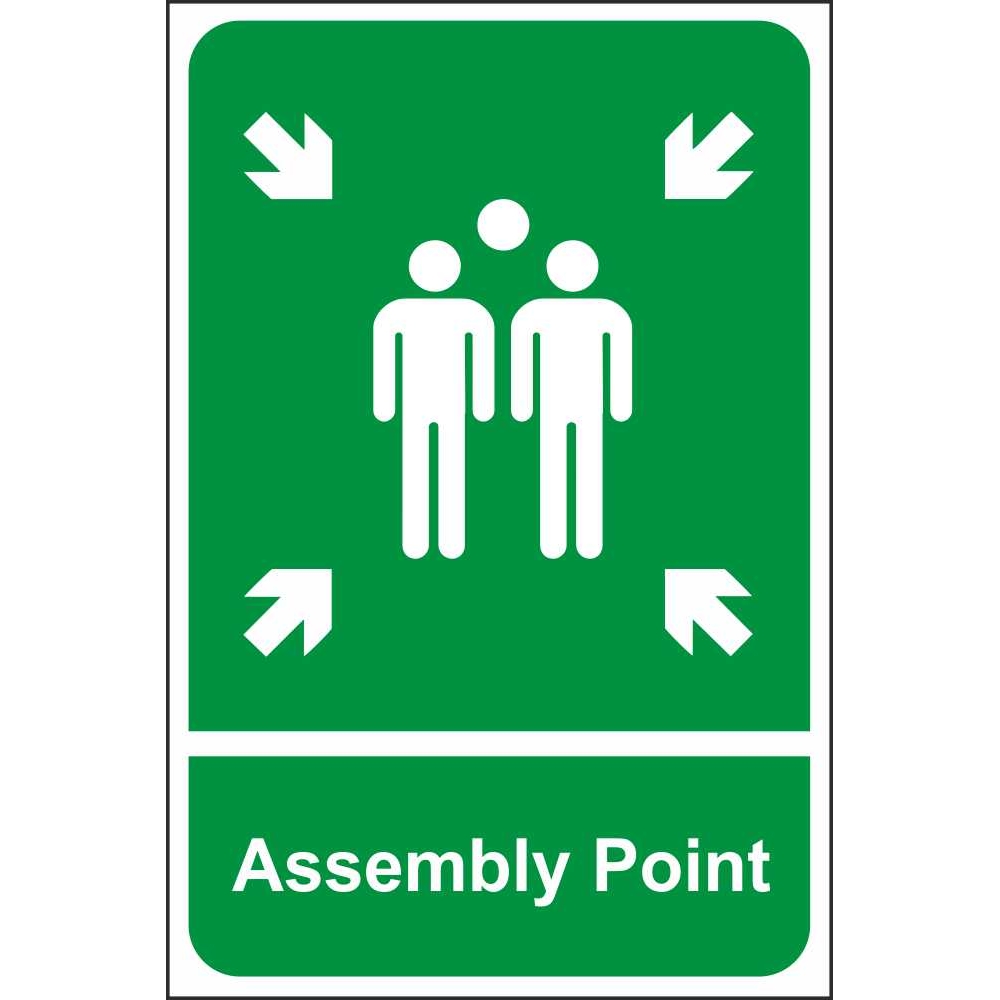 Assembly Point Signs Emergency Escape Fire Safety Signs Ireland