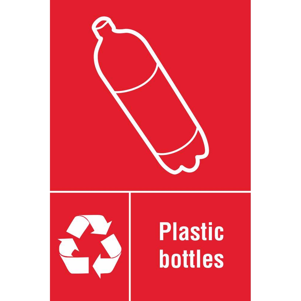 Plastic Bottle Recycling Sign