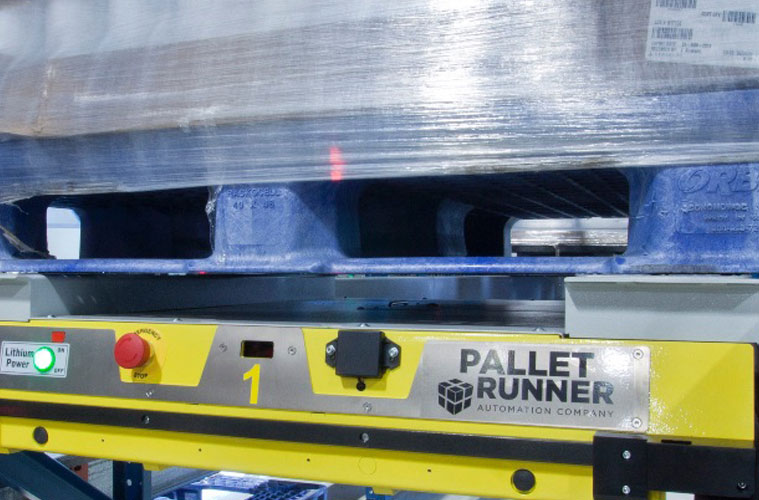 PALLET RUNNER® Maximizes Storage & Minimizes Warehouse Travel Distance