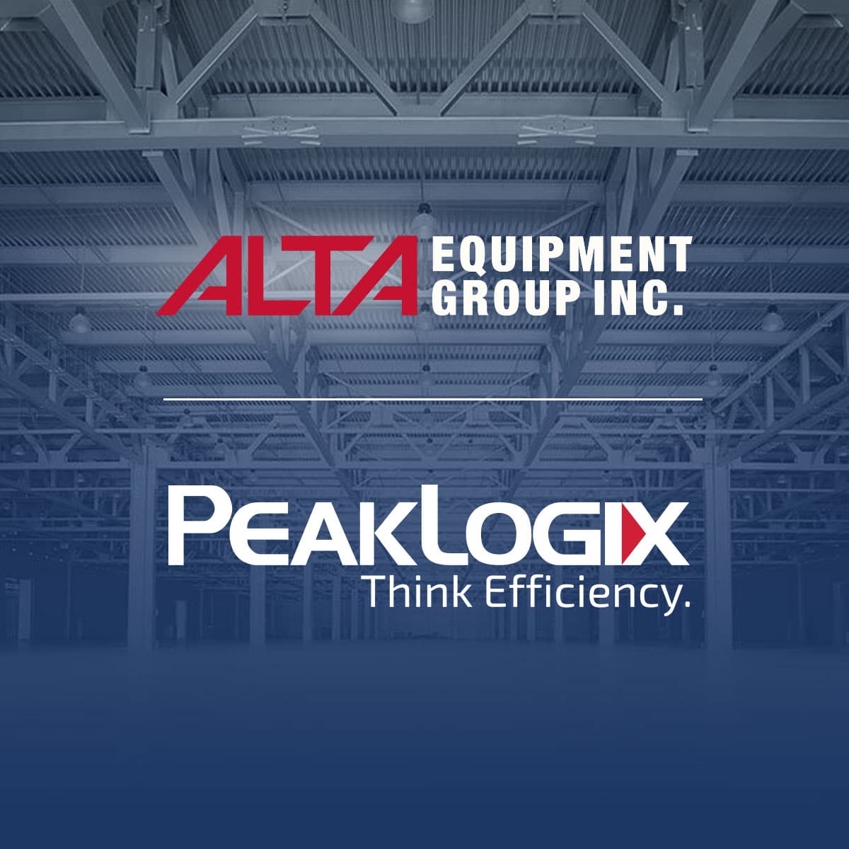PeakLogix Acquired by Alta Equipment Group