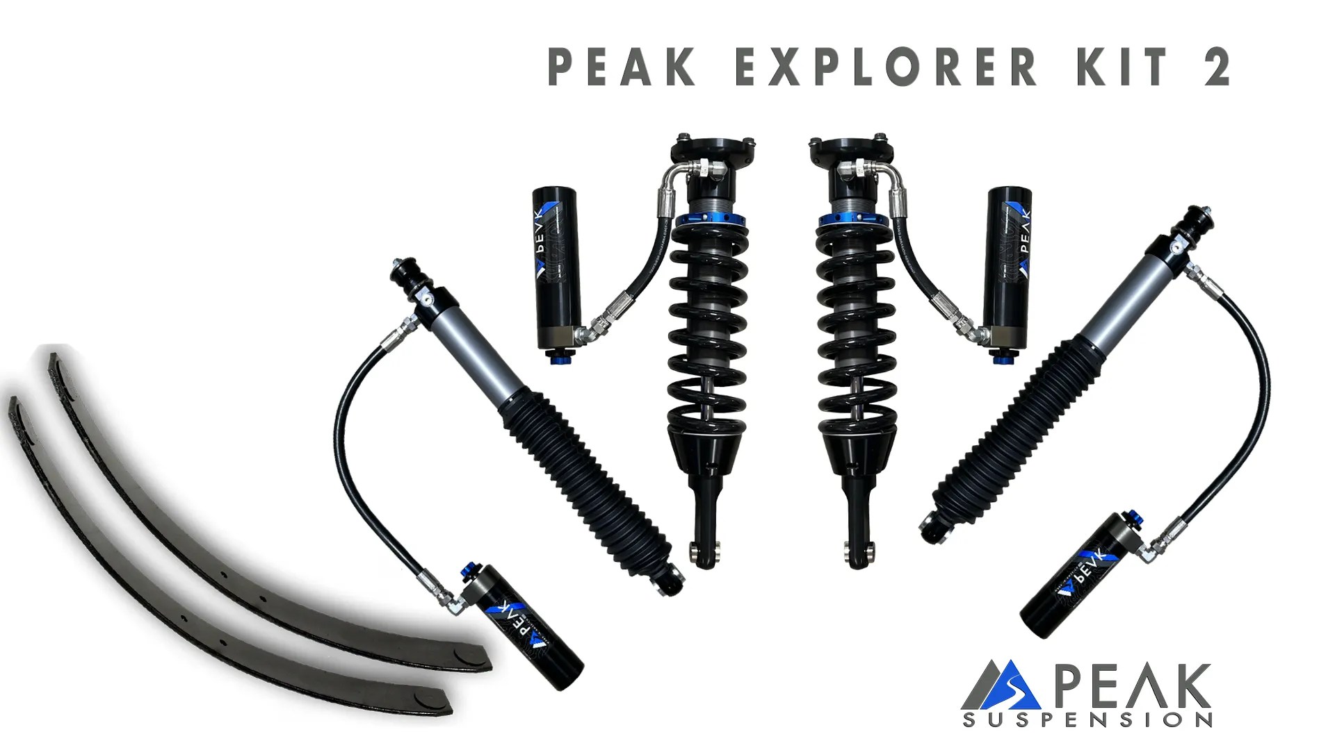 Peak Suspension 2.5″ Explorer Kit Toyota 20052023 Peak Suspension
