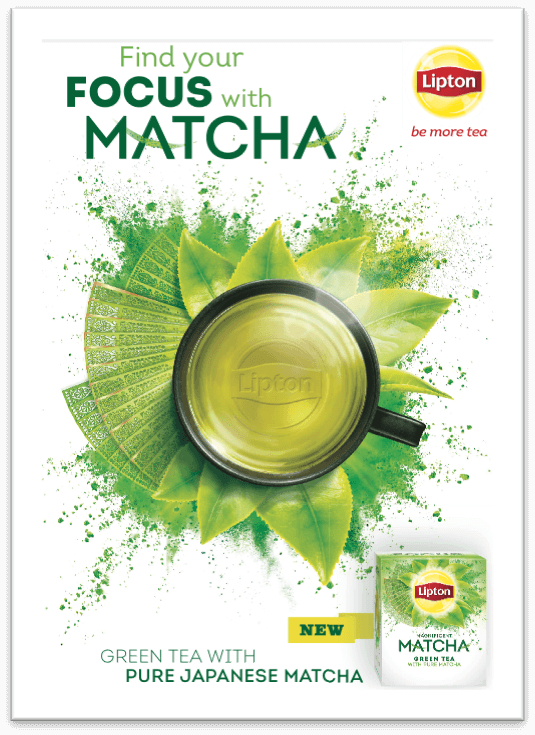 Tea All the Time + A New Matcha Green Tea from Lipton