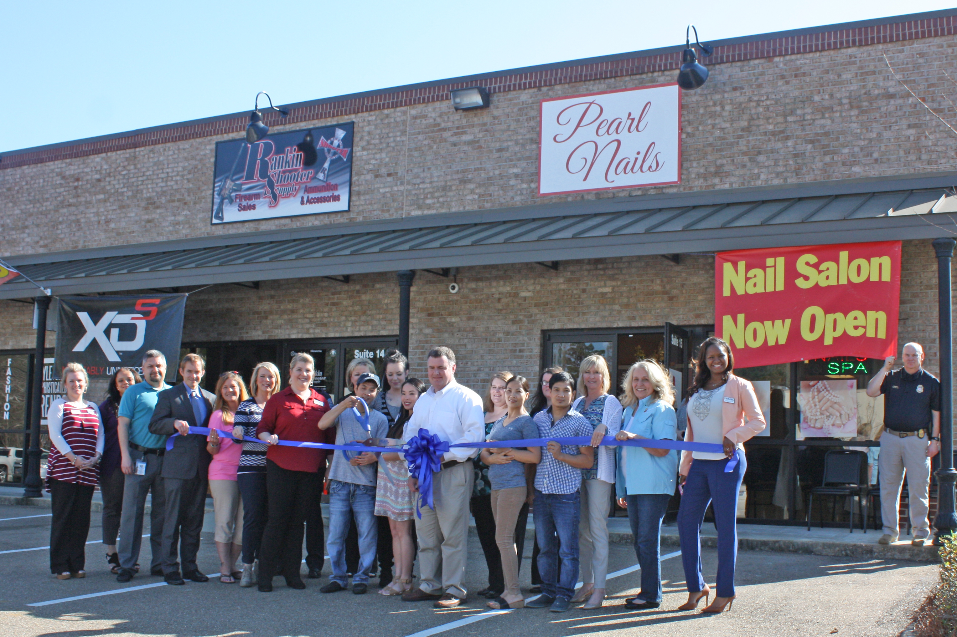 Pearl Nails Ribbon Cutting Pearl Chamber of Commerce