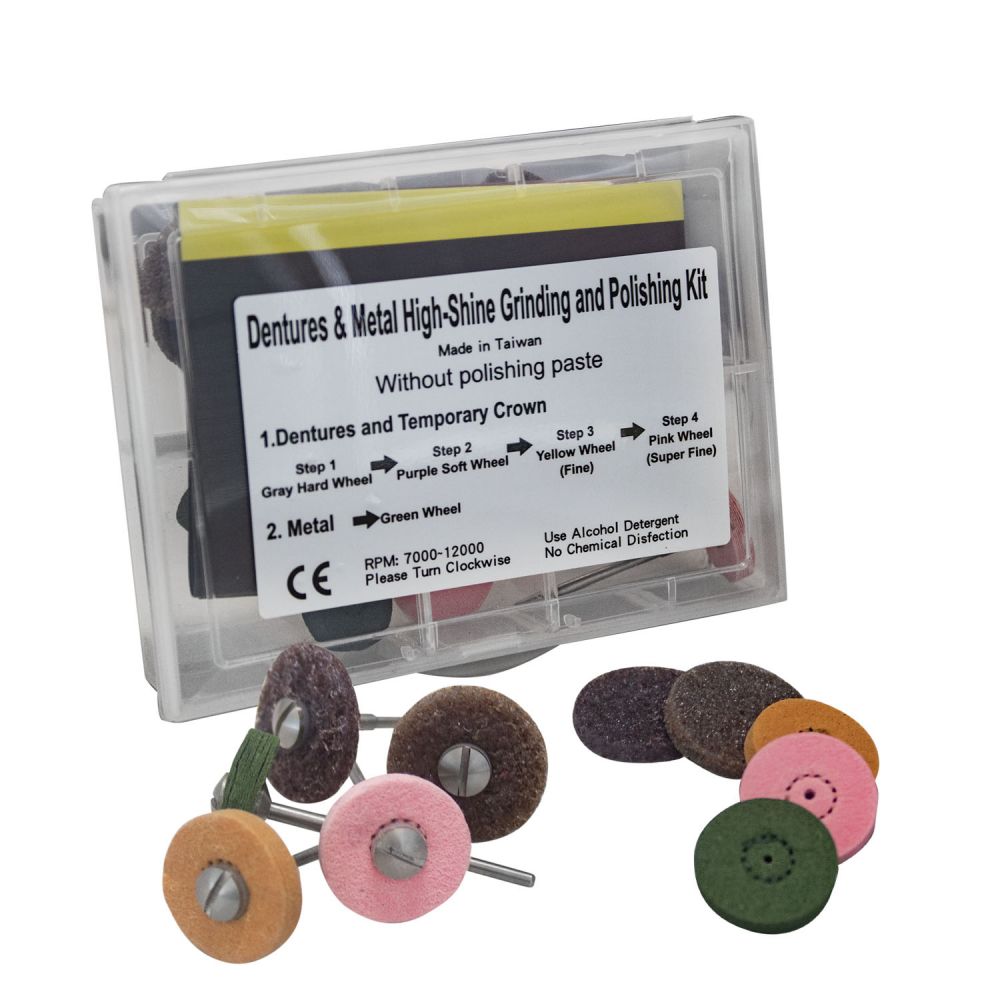 Vivid Denture Polishing Kit (Vivid by Pearson) Dental Product