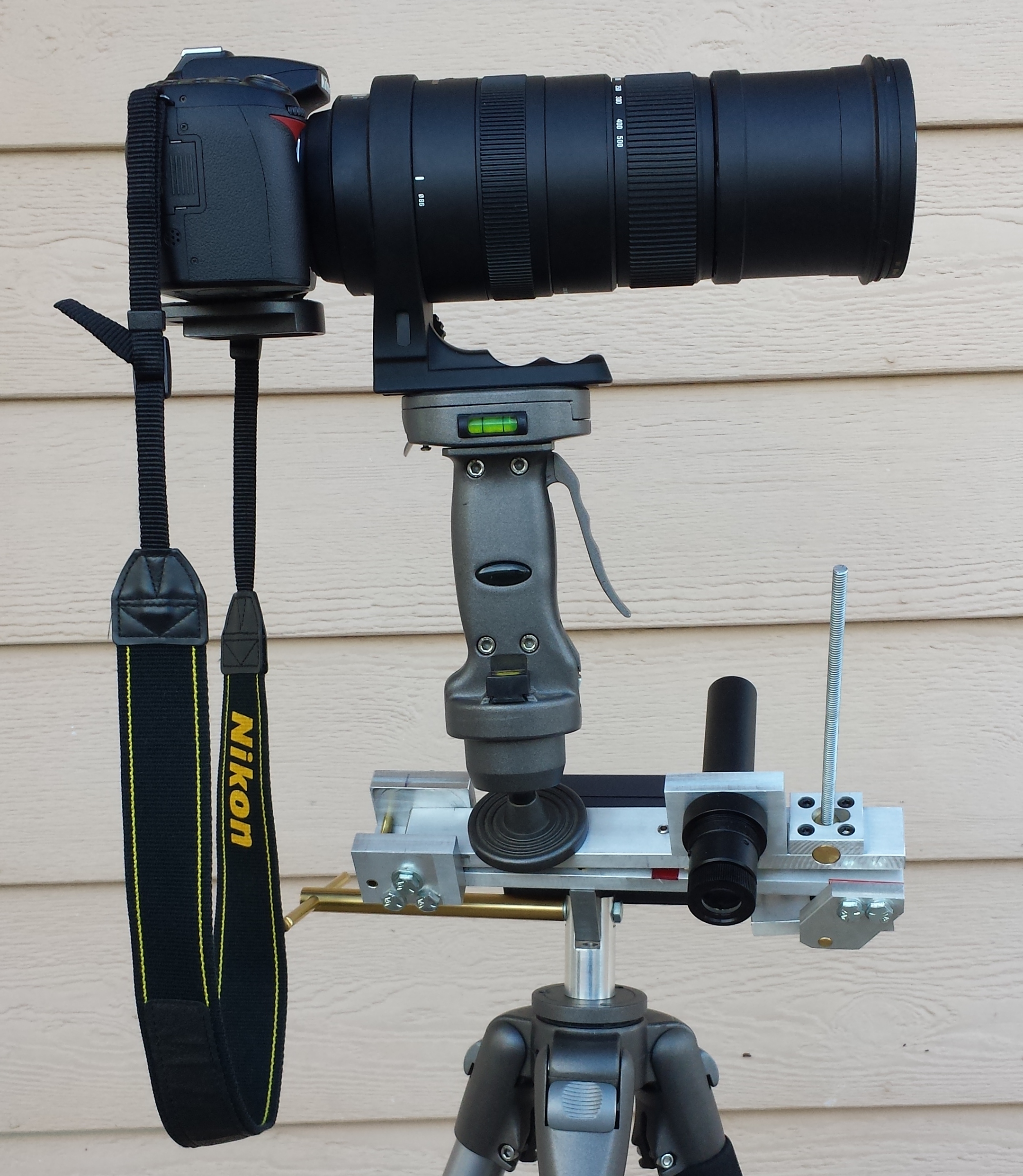 Arduino controlled all metal barn door tracker DIY Astronomer Stargazers Lounge