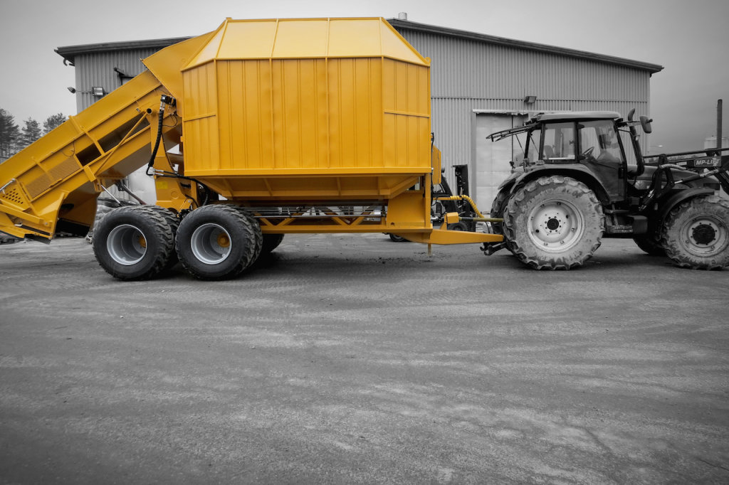 Milled Peat Mechanical Harvester JMK40 Peatmax