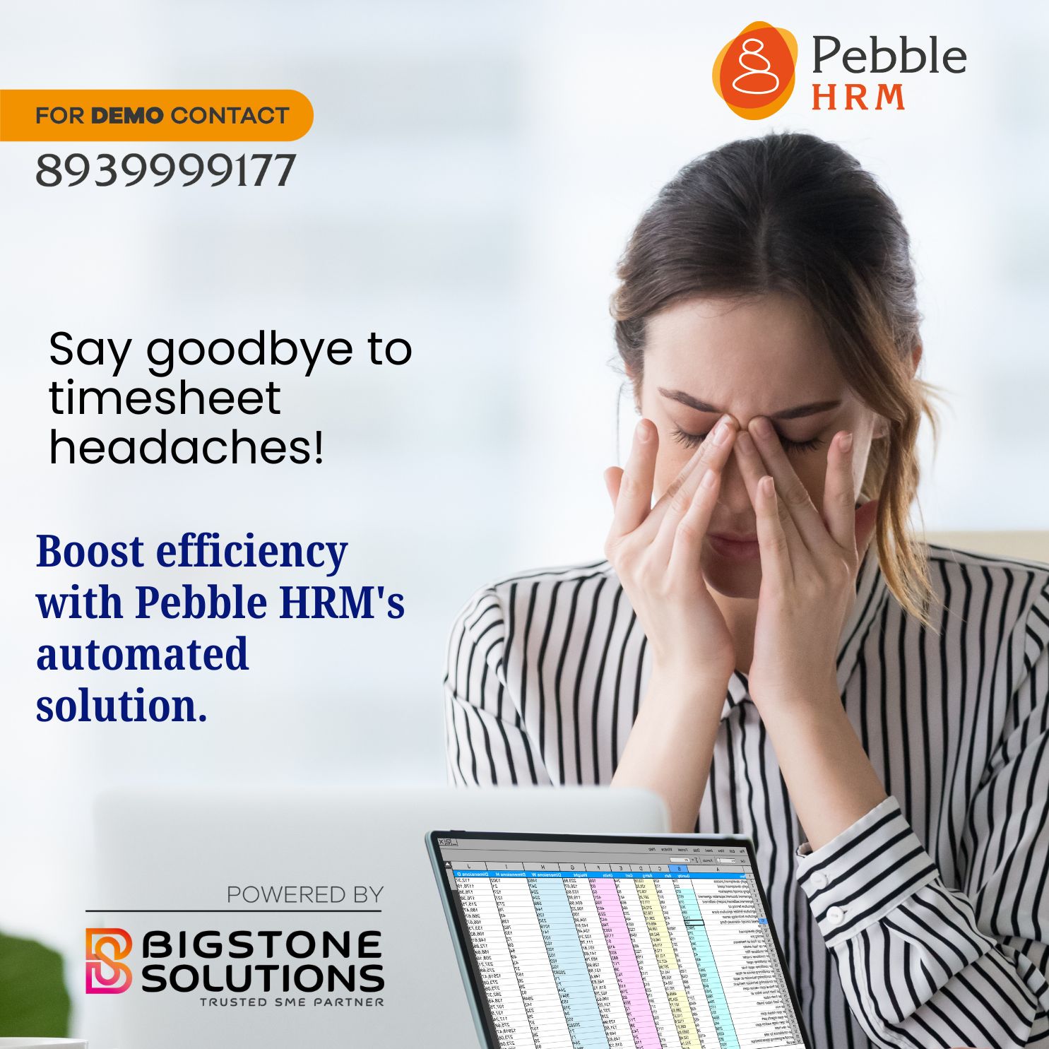 Say goodbye to timesheet headaches Pebble Human Resource Management