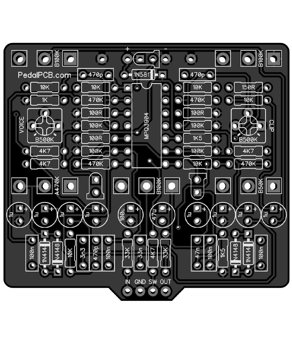 Gerkin Fuzz - PedalPCB.com