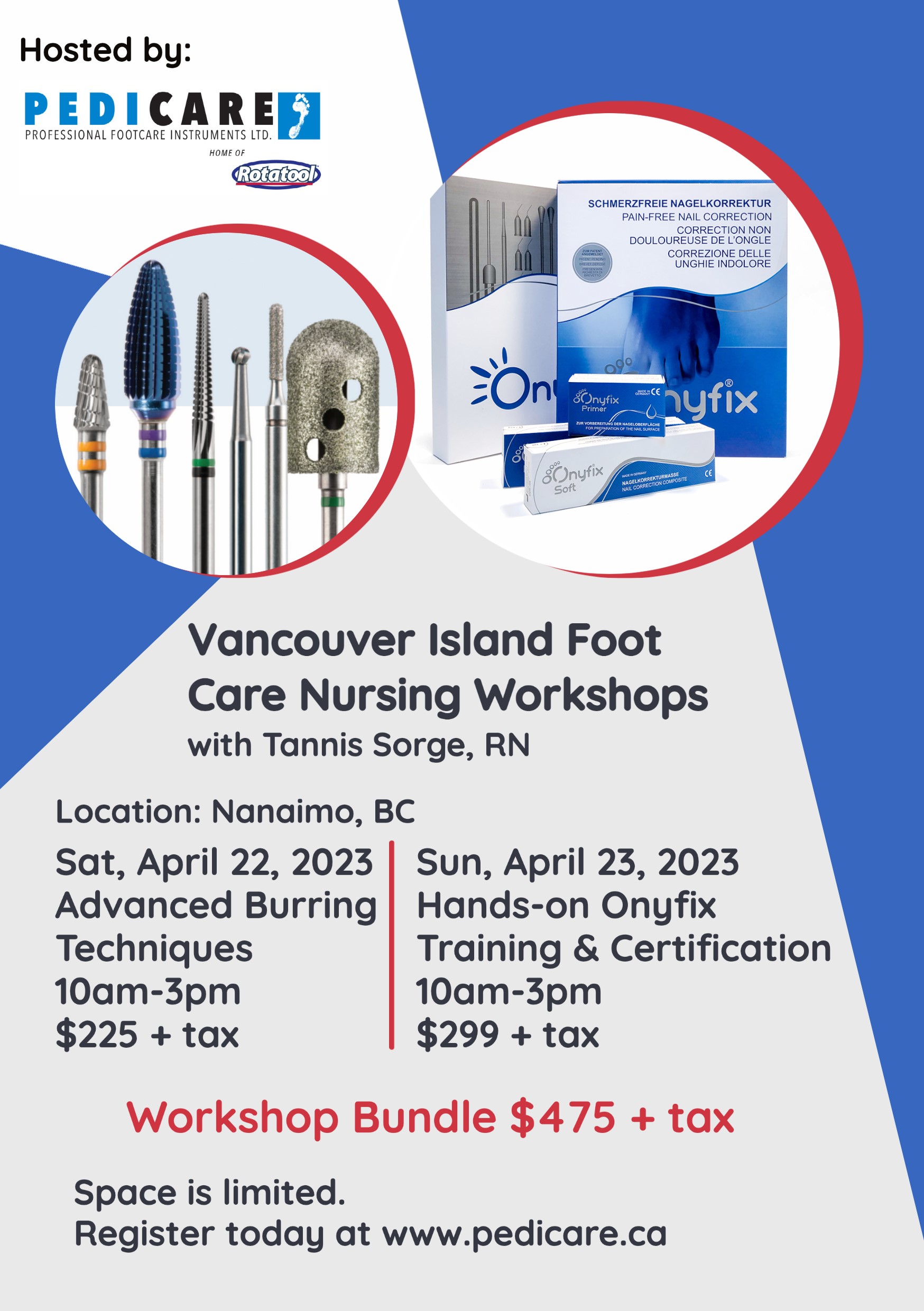 Take a step forward in foot care with our advanced PEDEd