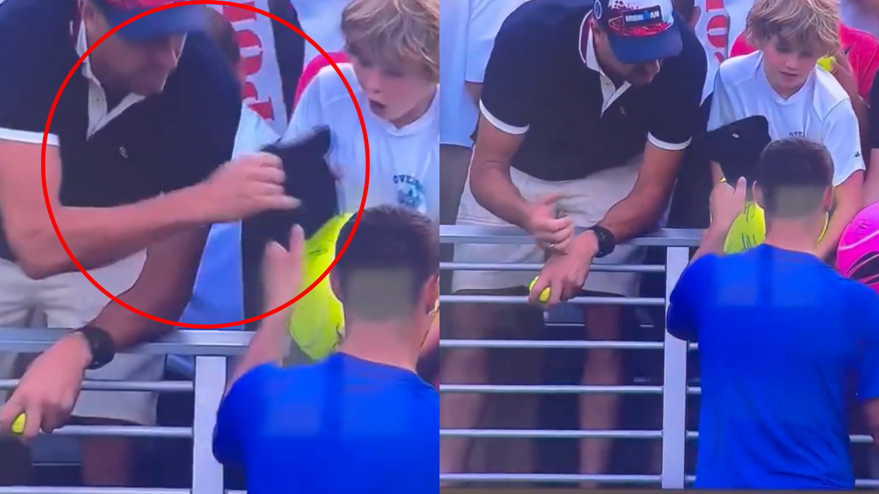 A Millionaire CEO Is Being Dragged Online For Snatching A Hat From A Child At The US Open