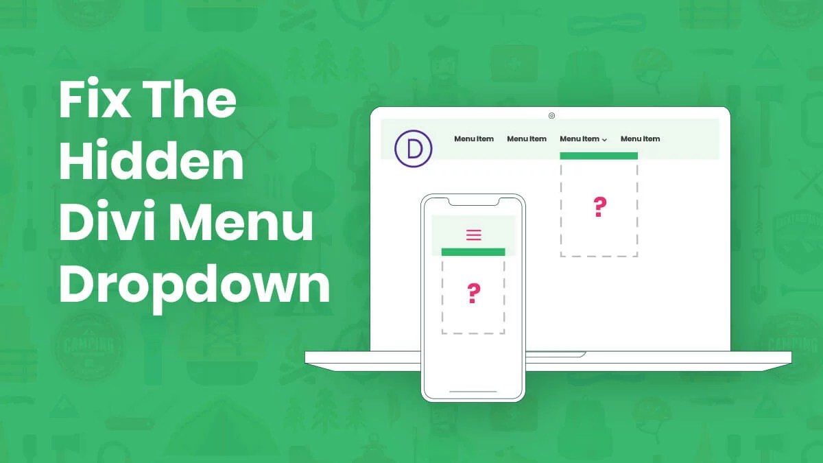 How To Fix The Hidden Divi Menu Module Dropdown Submenu and Mobile Menu