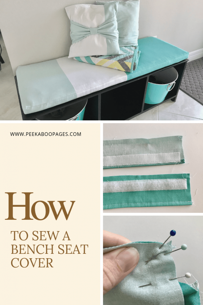 How to Sew a Bench Seat Cover PeekaBoo Pages Patterns, Fabric & More!