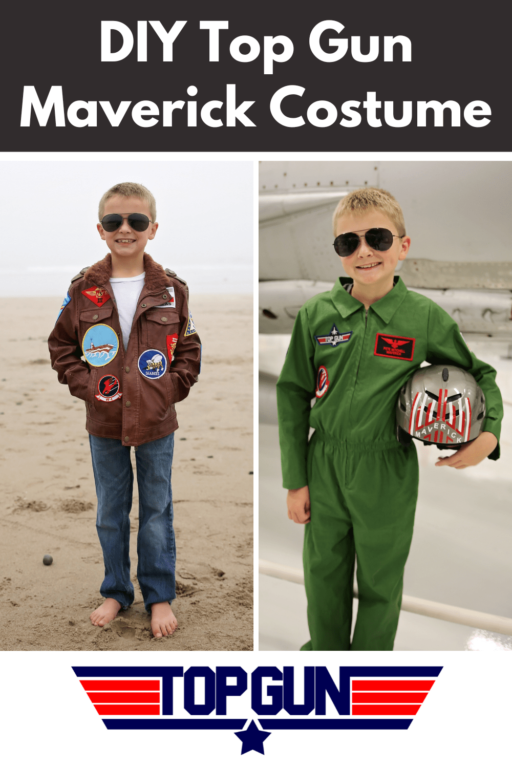 DIY Top Gun Costume Maverick Costume Tutorial