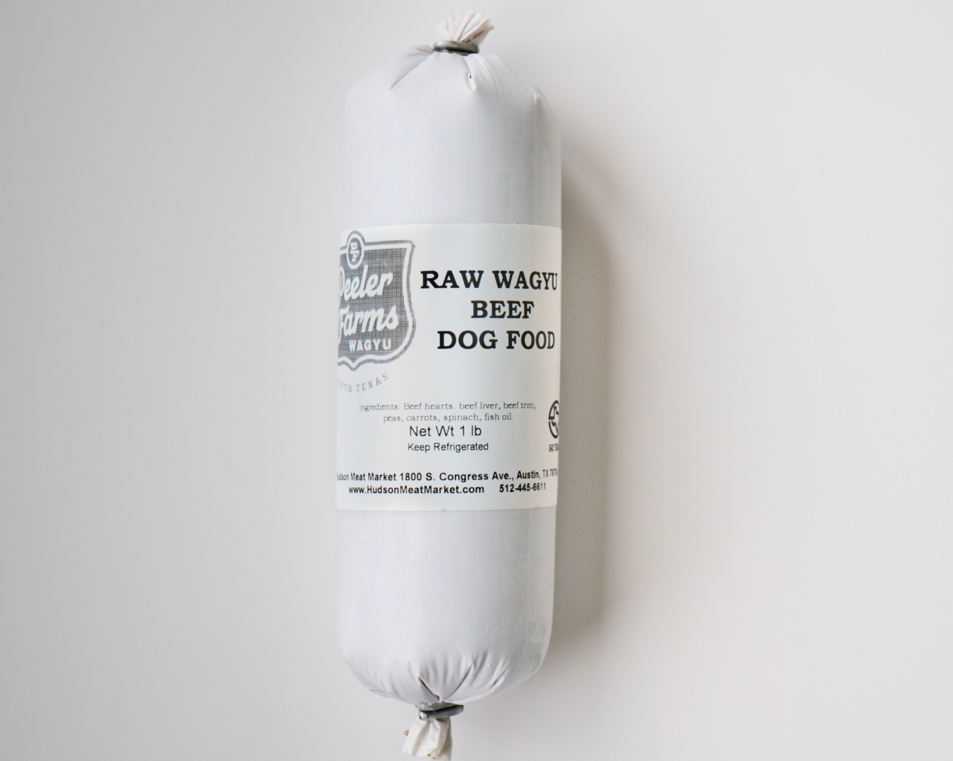 Raw Wagyu Dog Food Peeler Farms Texas Wagyu Beef