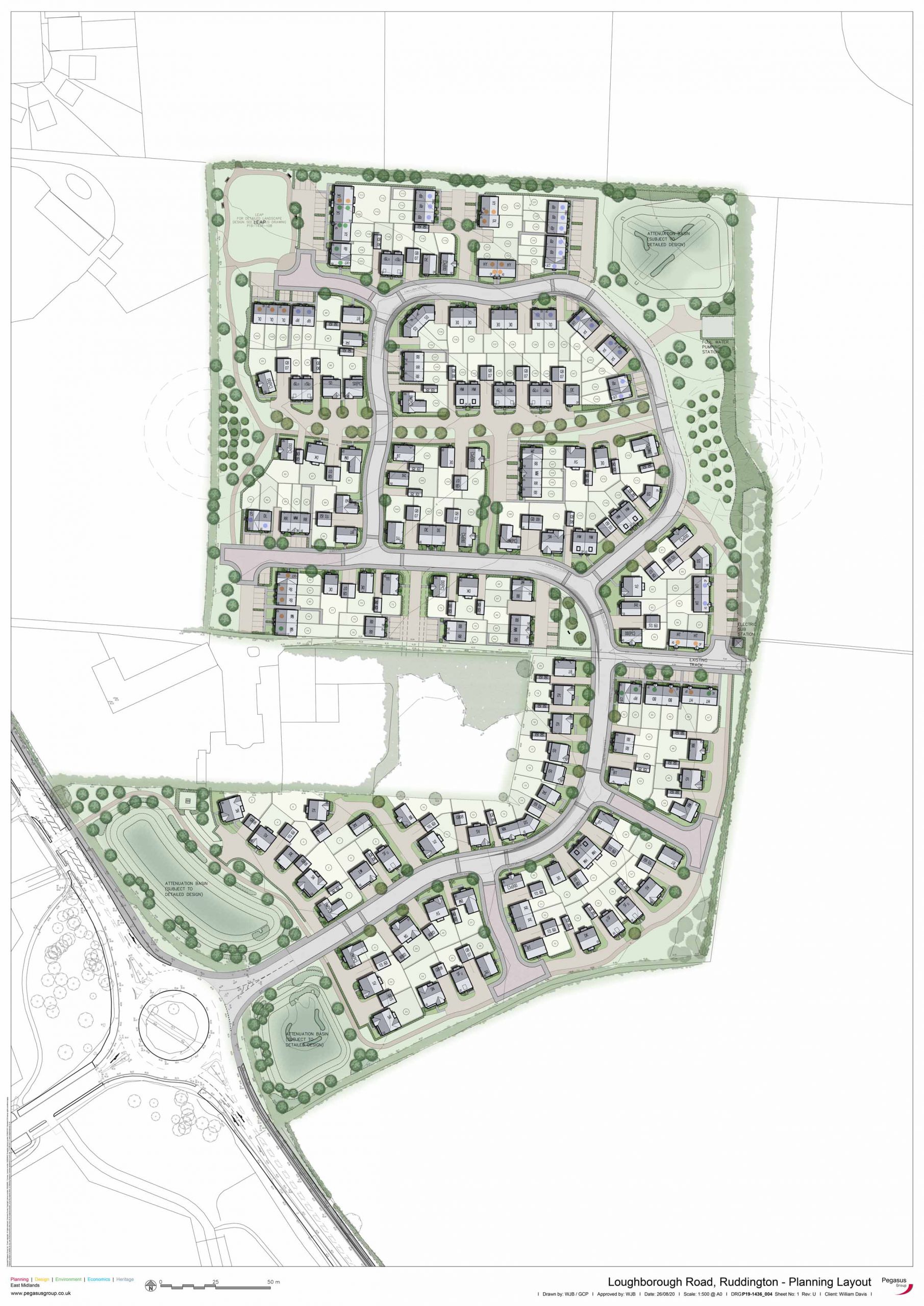 Loughborough Road, Ruddington. Pegasus Group