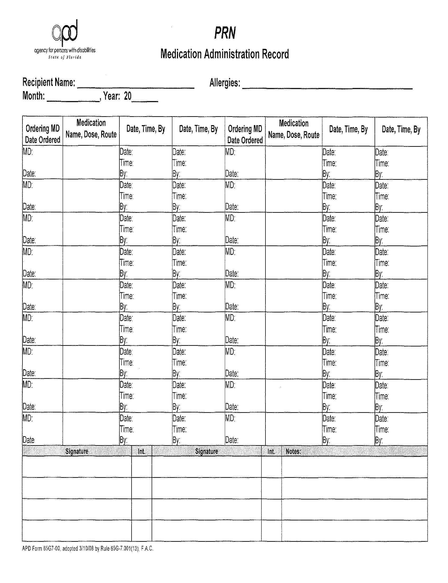 Medication Administration Providers Florida