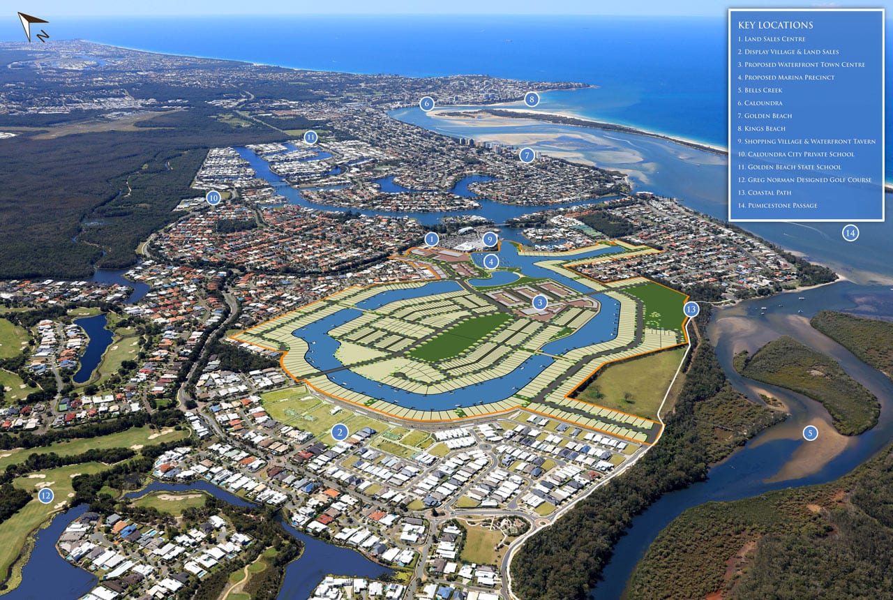Pelican Waters Master Planned Community on the Sunshine Coast