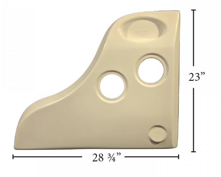 28 3/4 X 23 2009 Jayco Passanger Side Tail Light Bezel RV Windows