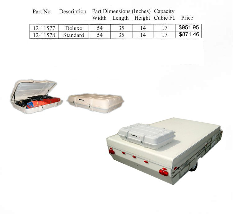 Rv Storage Pod Rooftop Dandk Organizer