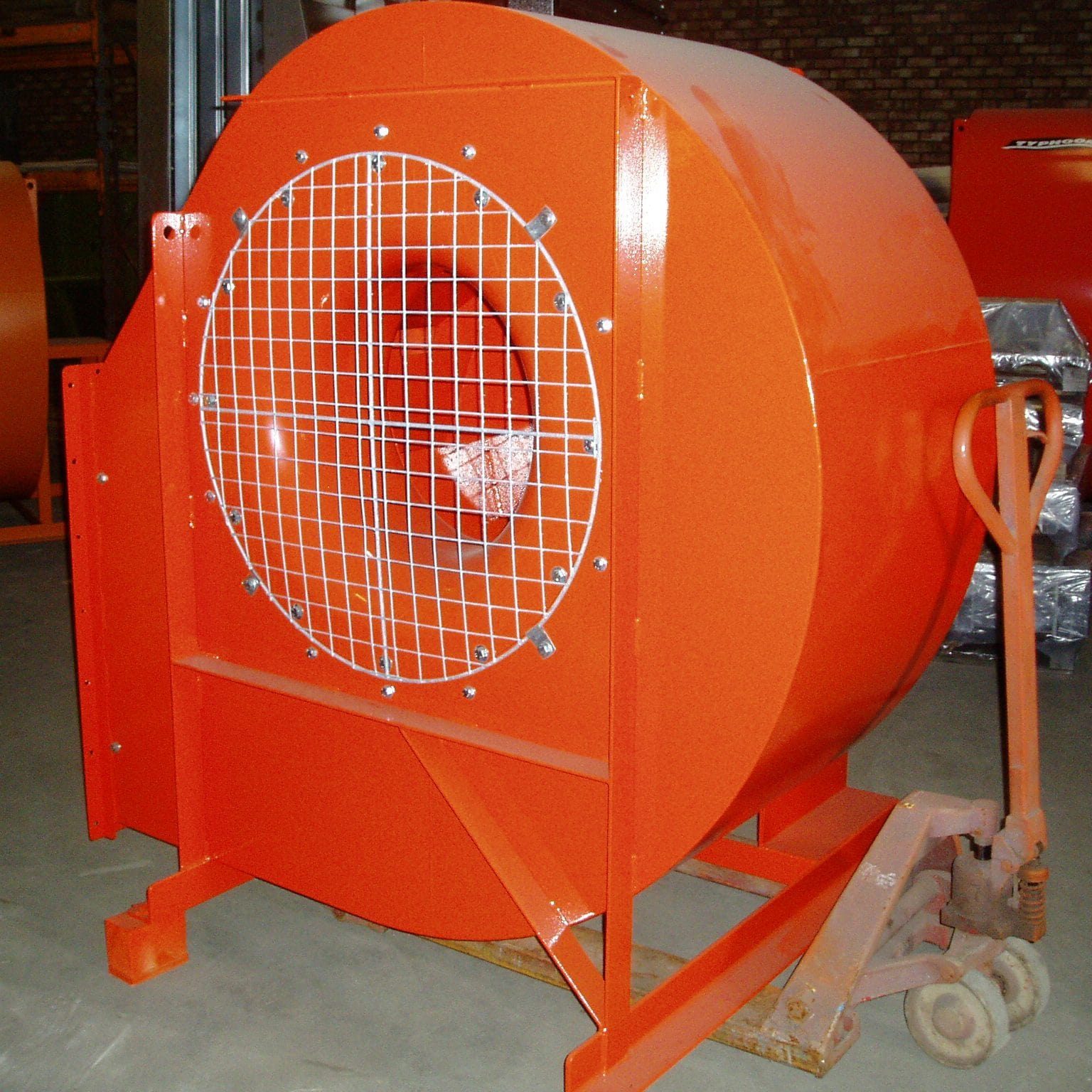 Typhoon Fans for grain drying storing cooling and ventilating