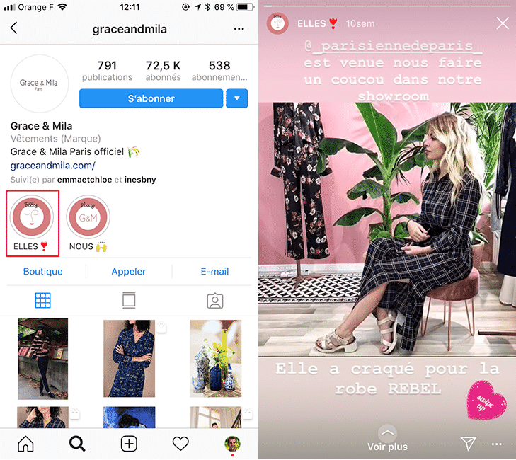 10 usages pertinents de marques des Stories à la une