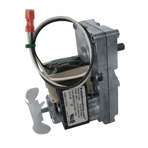 Harman Auger Feeder Motor 6 RPM Clockwise Rotation / P68, PF100, PB