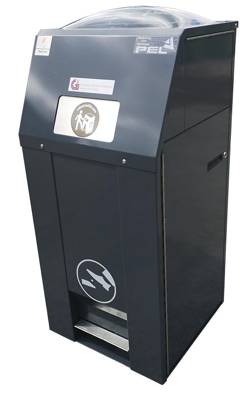 SolarStreetBin™ Litter Bins Installed in Galway City PEL Waste