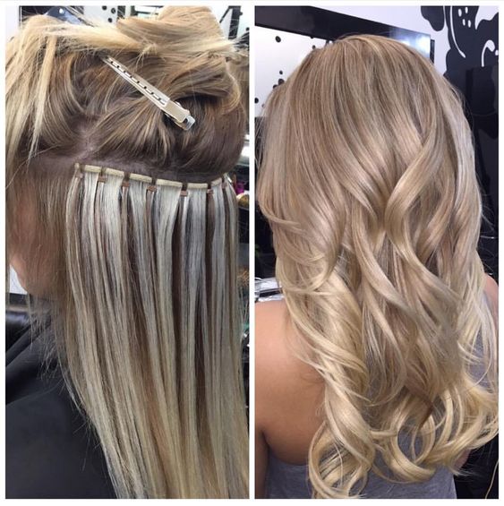 Información sobre extensiones de pelo y cuidados