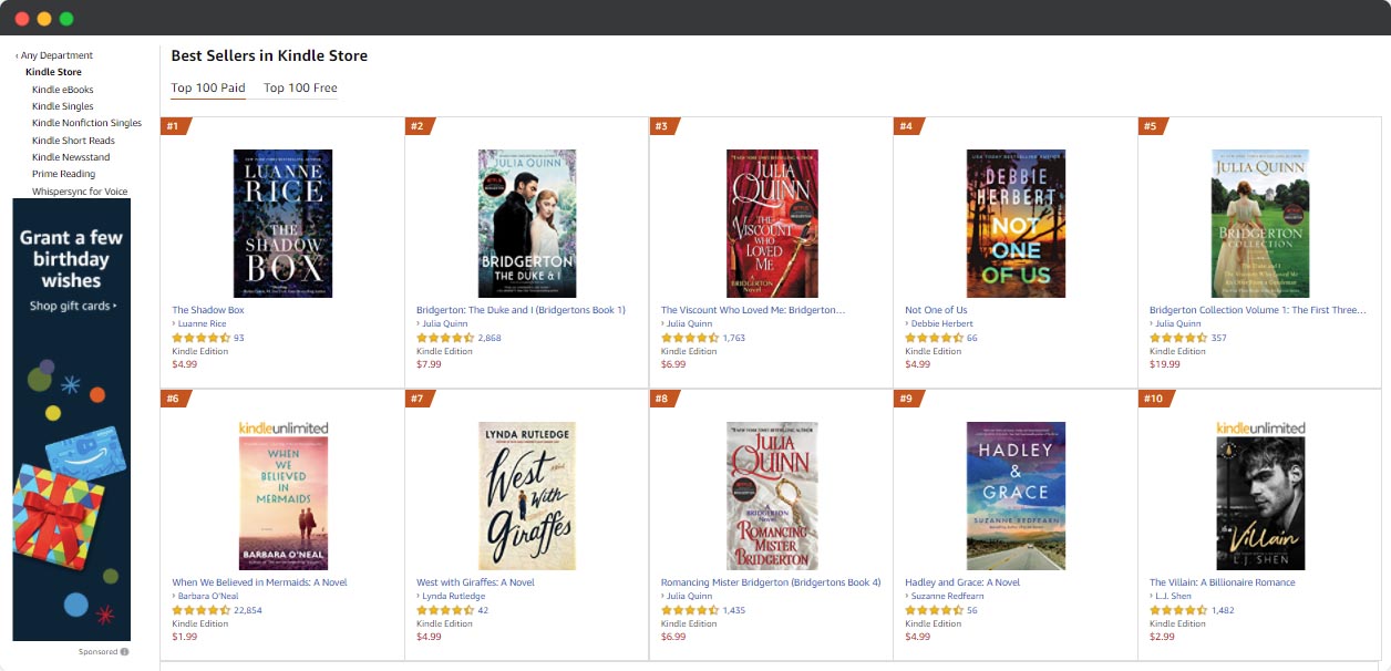 Best Method to Choose Amazon Book Categories